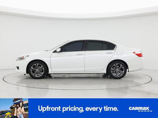 White 2014 Honda Accord LX