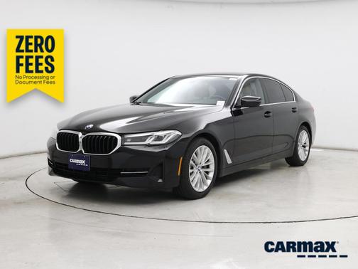 Black 2021 BMW 530 I