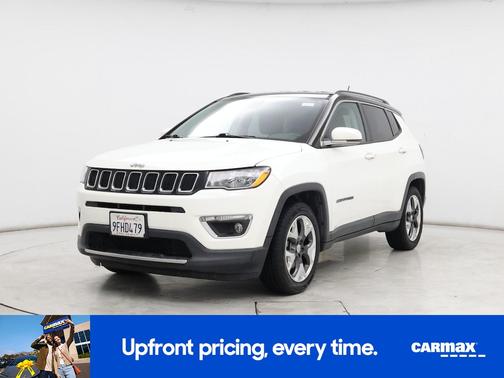 White 2019 Jeep Compass Limited