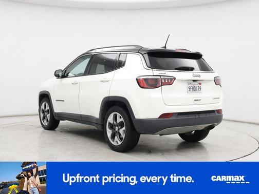 White 2019 Jeep Compass Limited