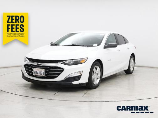 White 2020 Chevrolet Malibu LS