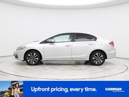 Silver 2015 Honda Civic EX