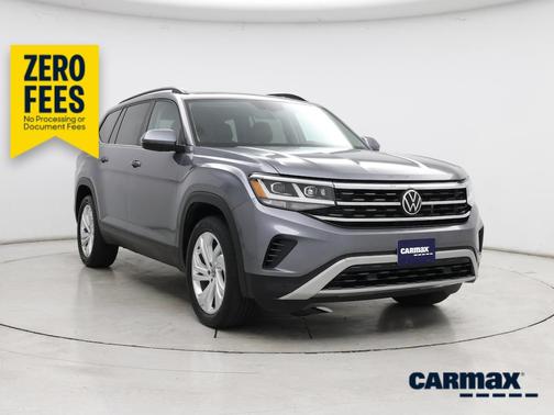 Silver 2023 Volkswagen Atlas SE w/Tech