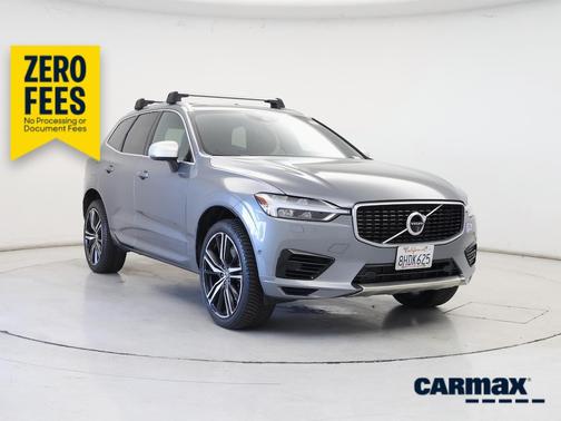 Gray 2019 Volvo XC60 Recharge Plug-In Hybrid T8 R-Design
