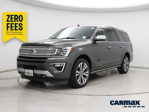 Gray 2021 Ford Expedition Max Platinum