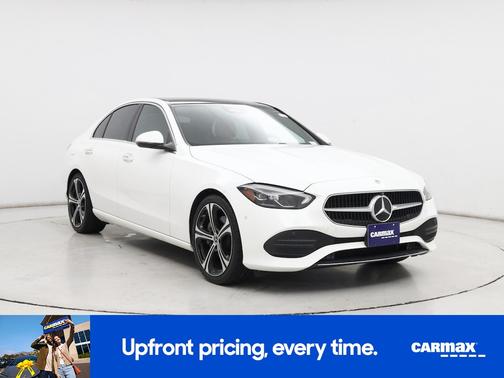 White 2022 Mercedes-Benz C-Class