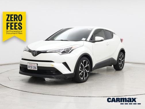White 2019 Toyota C-HR XLE