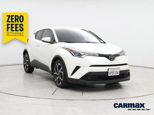 White 2019 Toyota C-HR XLE