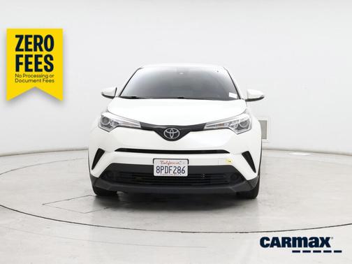 White 2019 Toyota C-HR XLE