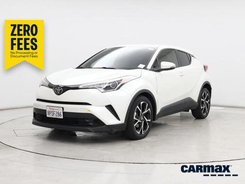 White 2019 Toyota C-HR XLE