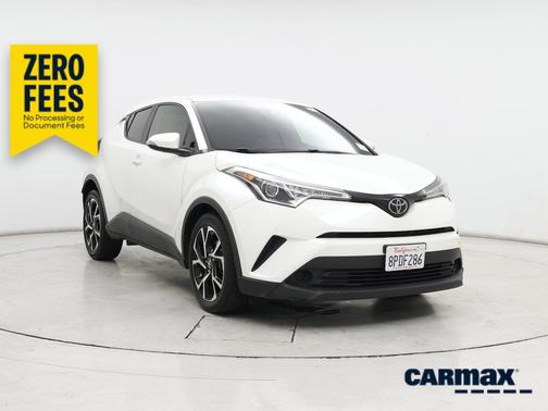 White 2019 Toyota C-HR XLE
