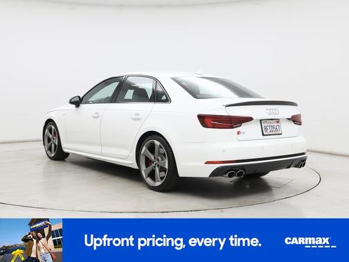 White 2018 Audi S4 Premium Plus