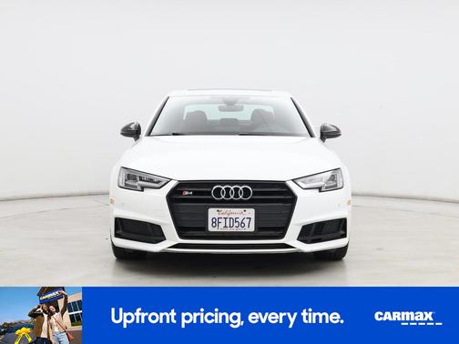White 2018 Audi S4 Premium Plus