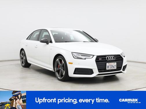 White 2018 Audi S4 Premium Plus