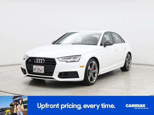 White 2018 Audi S4 Premium Plus