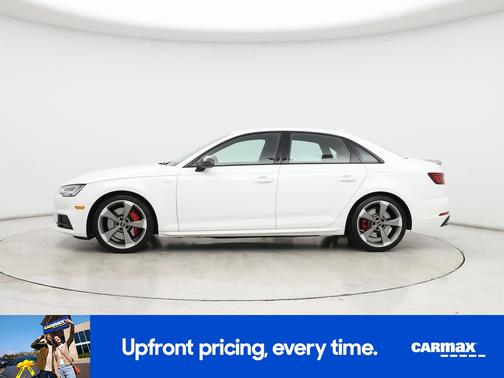 White 2018 Audi S4 Premium Plus