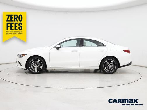 White 2023 Mercedes-Benz CLA 250