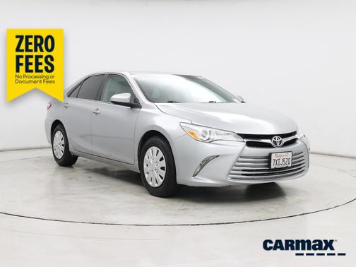 Silver 2017 Toyota Camry LE