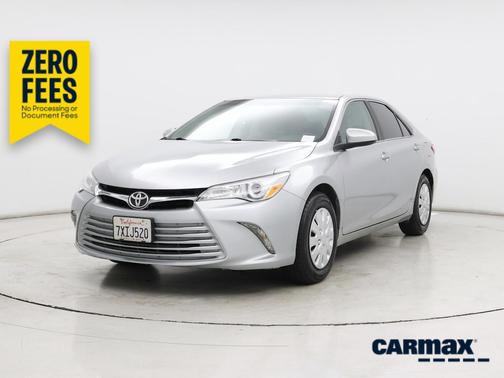 Silver 2017 Toyota Camry LE