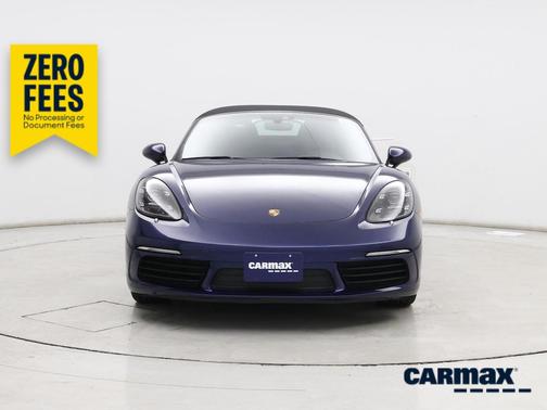 Blue 2022 Porsche 718 Boxster