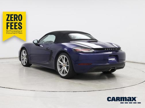Blue 2022 Porsche 718 Boxster