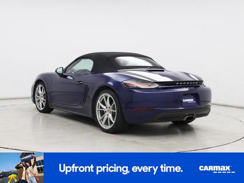 Blue 2022 Porsche 718 Boxster