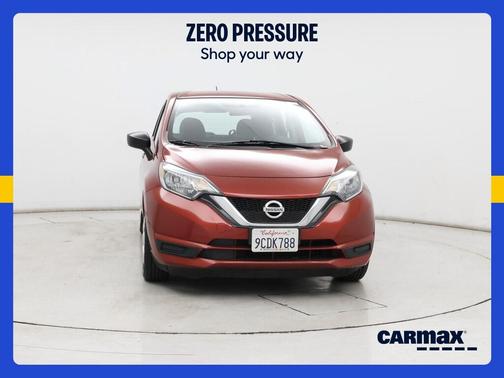 Red 2018 Nissan Versa Note SV