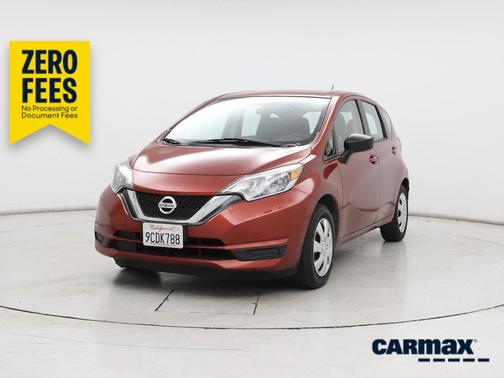 Red 2018 Nissan Versa Note SV