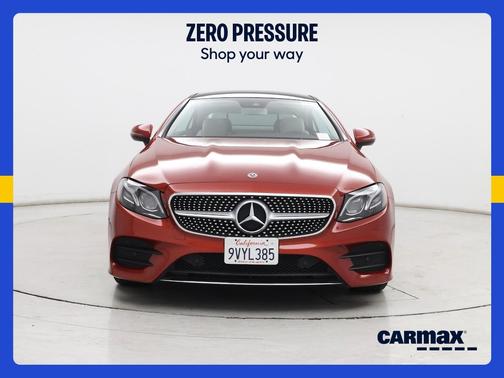 Red 2018 Mercedes-Benz E-Class