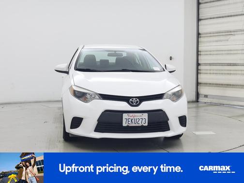 White 2014 Toyota Corolla LE