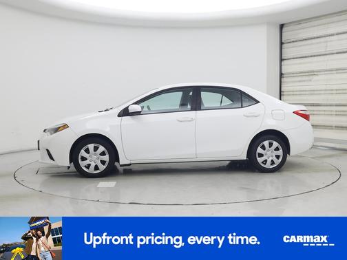 White 2014 Toyota Corolla LE