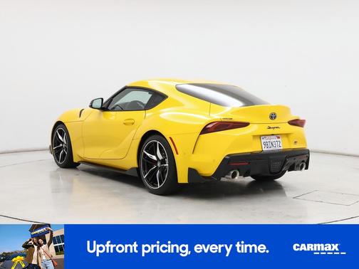Yellow 2022 Toyota Supra 3.0 Premium