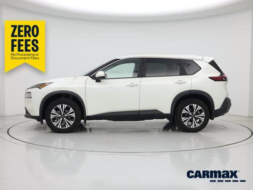 White 2023 Nissan Rogue SV