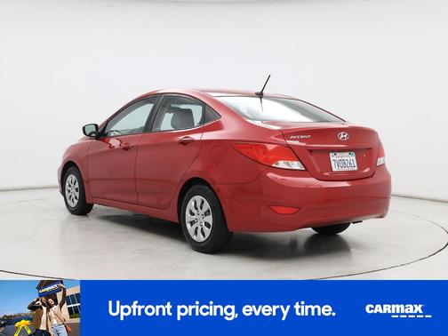 Red 2017 Hyundai Accent SE