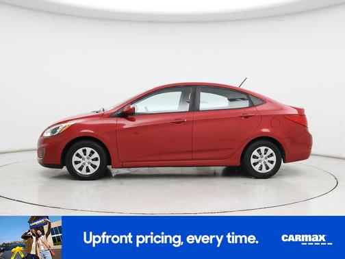 Red 2017 Hyundai Accent SE
