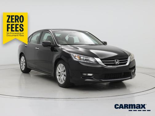 Black 2014 Honda Accord EX-L