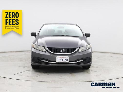 Gray 2014 Honda Civic LX