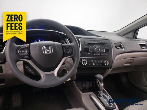 Gray 2014 Honda Civic LX