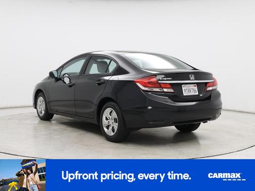 Black 2015 Honda Civic LX