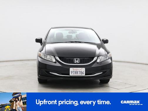 Black 2015 Honda Civic LX