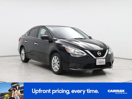 Black 2016 Nissan Sentra SV