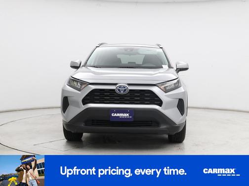 Silver 2021 Toyota RAV4 Hybrid LE