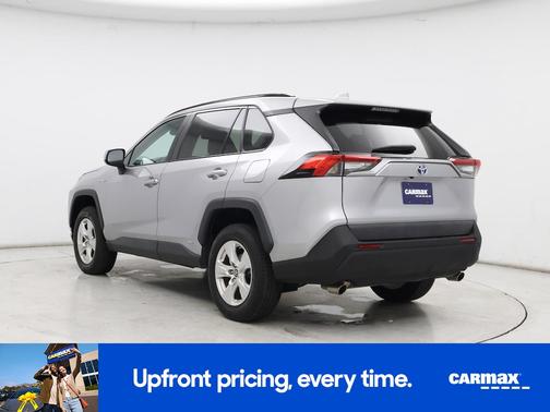 Silver 2021 Toyota RAV4 Hybrid LE