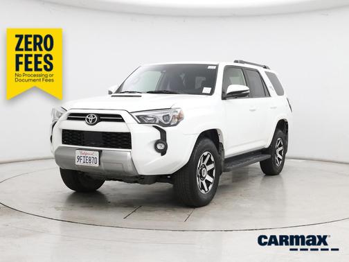 White 2023 Toyota 4Runner TRD Off Road Premium