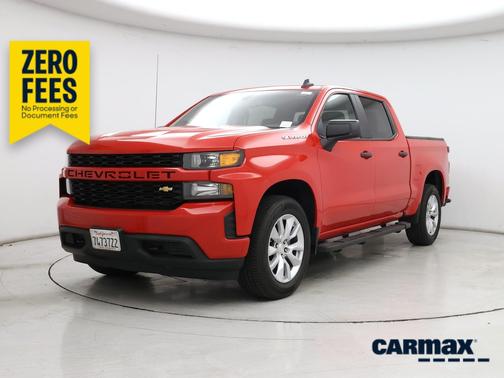 Red 2020 Chevrolet Silverado 1500 Custom
