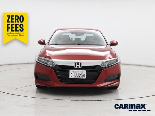 Red 2018 Honda Accord LX