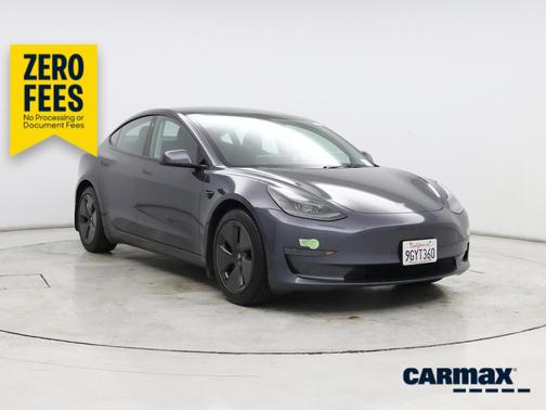 Gray 2023 Tesla Model 3