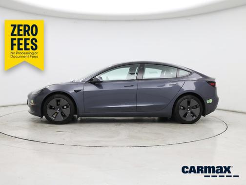 Gray 2023 Tesla Model 3