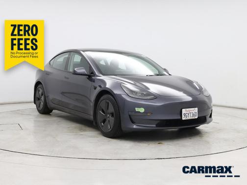 Gray 2023 Tesla Model 3