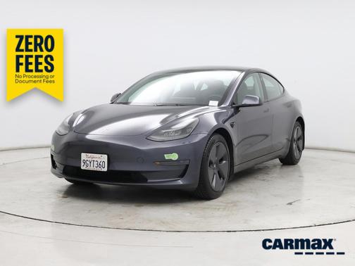 Gray 2023 Tesla Model 3